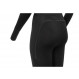 Jumpsuit with balaclava 100% merino wool Aclima WarmWool Overall Woman-Black
