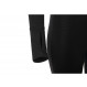 Jumpsuit with balaclava 100% merino wool Aclima WarmWool Overall Woman-Black