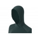 Warm merino wool sweater Aclima StreamWool Hoodie Woman-Green Pin
