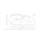 Lightweight, waterproof and durable saddle bag Apidura Expedition Saddle Pack - 9 L