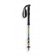 Bâtons Corto Fuji - 3 Parts Powerlock Long Grip - Petrol blue/Gold