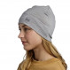 Buff Merino Lightweight Beanie-Gris clair/Light Grey