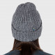100% wool ribbed beanie Fjällräven Byron Hat - Gris Foncé/Graphite