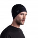  Buff Merino Lightweight Beanie-Black