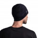  Buff Merino Lightweight Beanie-Black