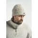 Warm, thick hat made from pure virgin wool Devold Nansen Wool Beanie - Grey Melange