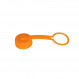 Cnoc Replacement 28mm Tethered Cap orange / orange