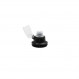Katadyn BeFree AC Bouchon rabatable Noir - Ouvert