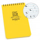 Rite in the Rain Top Spiral Notebook 10x15cm - Jaune
