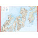 Carte Høyfjellskart Lofoten: Moskenesøya & Flakstadøya 1:30.000