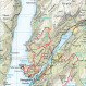 Carte de randonnée Turkart Bergsdalen & Voss en Norvège  - Echelle 1:50 000