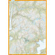 Carte de randonnée Turkart Bergsdalen & Voss en Norvège  - Echelle 1:50 000