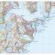 Carte de randonnée des îles Lofoten en Norvège  - Echelle 1:50 000