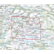 Carte de randonnée du Jotunheimen en Norvège  - Echelle 1:50 000