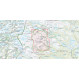 Carte du parc national du Sarek en Suède - Echelle 1:50 000