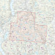 Carte ski de fond Løypekart Nordmarka nord 1:20 000 – Calazo