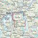 Carte ski de fond Østmarka Oslo 1:20 000 – Calazo