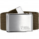 Belt with a metal buckle Fjällräven Canvas Belt - Olive Foncé/Dark/Olive