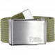 Belt with a metal buckle Fjällräven Canvas Belt - Vert armée/Green