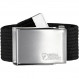 Belt with a metal buckle Fjällräven Canvas Belt - Noir/Black