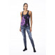 Tank top made from ultra-lightweight, breathable fabric Crazy Top Break Woman - Mandala