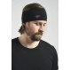 Thin, warm headband in merino woolen laine mérinos Devold Breeze Merino 150 Headband-Black