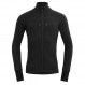 Devold Egga Grid Merino Jacket Man-Caviar