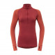Devold Expedition Merino 235 Z.Neck Woman - Beauty Coral