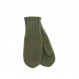 Devold Nansen Wool Mitten in pure new wool-Olive