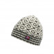 Pure new wool hat Devold Svalbard Wool Beanie-Offwhite/Anthracite
