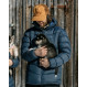 Warm duck down jacket Lundhags Fulu Down Hooded Jacket M- Bleu Marine/Deep Blue