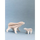Ours Polaire en bois Lovi Polar Bear