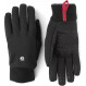 Warm tactile fleece gloves Hestra Windshield Liner Gloves-Noir