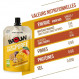 Energy compote for trail running and hiking Baouw Purée Organic Mango Passion Ginger