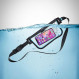 100% waterproof pouch Fidlock Hermetic Sling Bag-Transparent