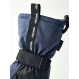 Warm, waterproof Hestra CZone Mountain Mitt in leather-Bleu Marine/Navy