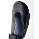 Warm, waterproof Hestra CZone Mountain Mitt in leather-Bleu Marine/Navy