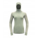 Soft, comfortable underwear Devold Kvitegga Merino 230 Hoodie Woman-Raw White