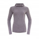 Soft, comfortable underwear Devold Kvitegga Merino 230 Hoodie Woman-Orchid