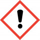 GHS07 - Point d'exclamation : Dangereux pour la santé/Dangereux pour la couche d'ozone