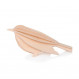 Oiseau en bois Lovi Bear Natural Wood - Bois Naturel