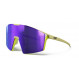 Julbo Edge Mat - Brun Clair / Jaune fluo // Mat - Light brown / Fluorescent yellow