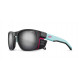 Julbo Shield M Translucide mat - Noir / Bleu Clair / Rose // Translucent mat - Black / Light blue / Pink