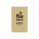 Waterproof and durable all-weather notebook Modestone Waterproof Micro Notepad 50x85 mm - Sable