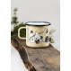 Mug émaillé Enamel mug 8dl Campers - Camping