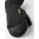 Warm, waterproof leather mittens Hestra Army Leather Gore-Tex Mitt-Black