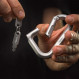 Aluminium carabiner with locking system Matador Betalock