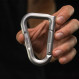 Aluminium carabiner with locking system Matador Betalock