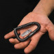 Aluminium carabiner with locking system Matador Betalock