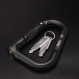 Aluminium carabiner with locking system Matador Betalock